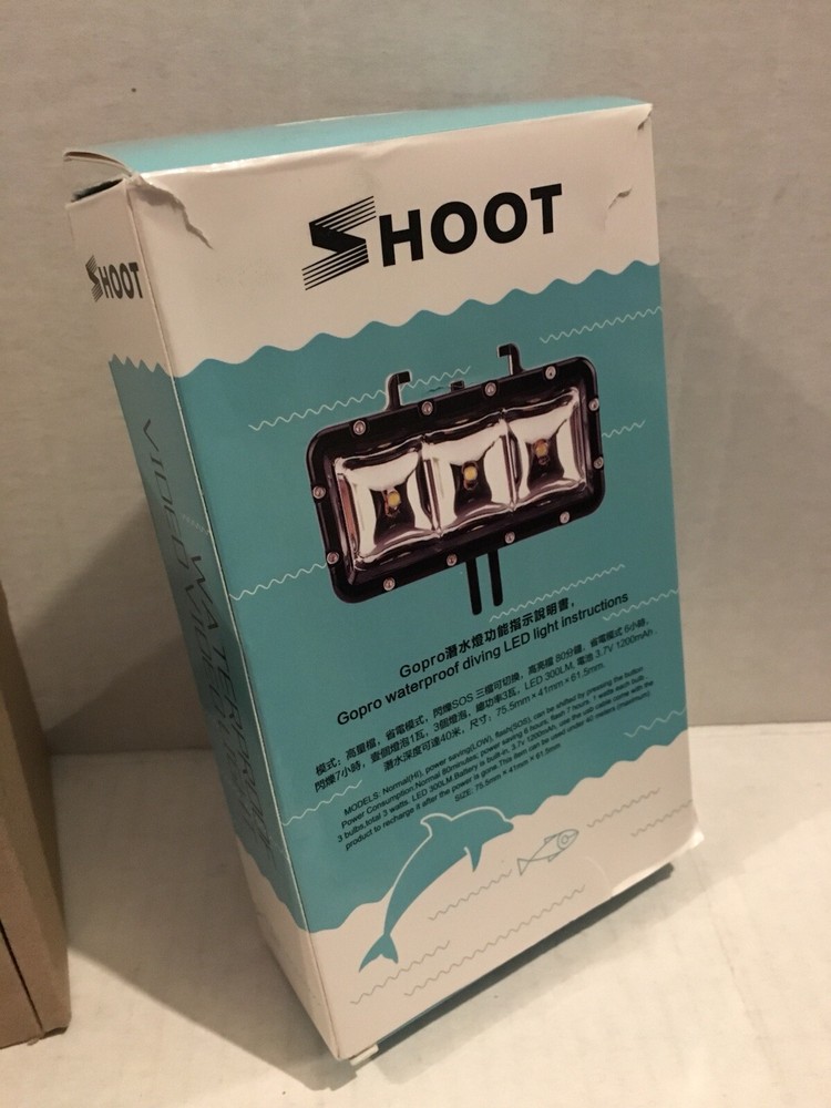 Shoot Go Pro Waterproof Video Light