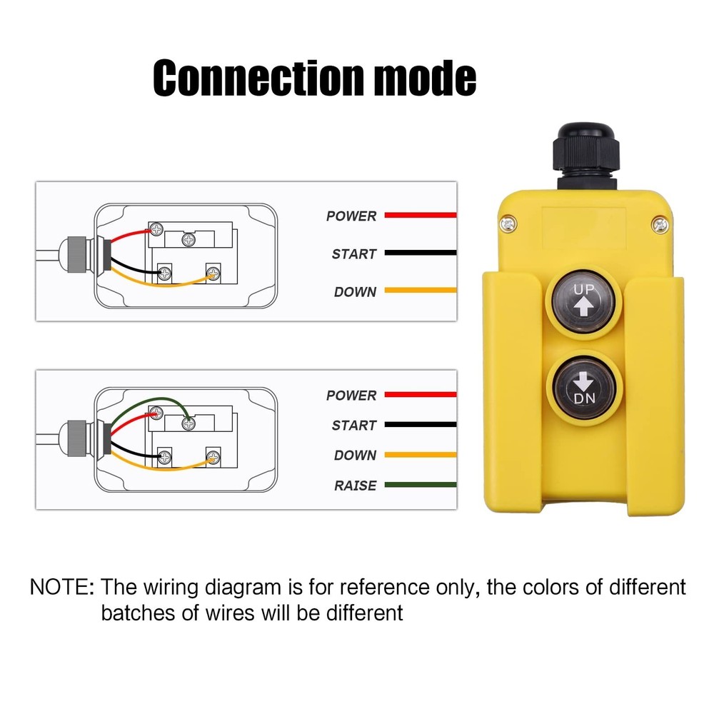 Dump Trailer Remote Control Switch 12V DC Trailer Up and Down Control Switch,...