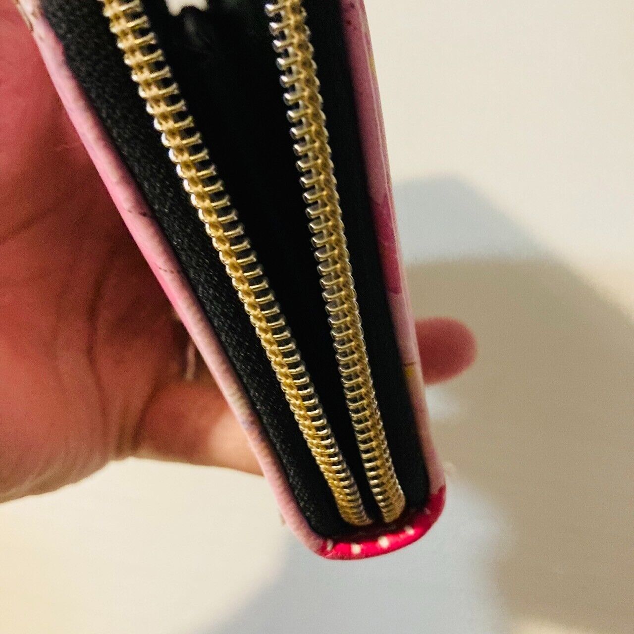 Disney Little Mermaid Purse Long Wallet Ariel Coin Case Princess Pink Prize Rare