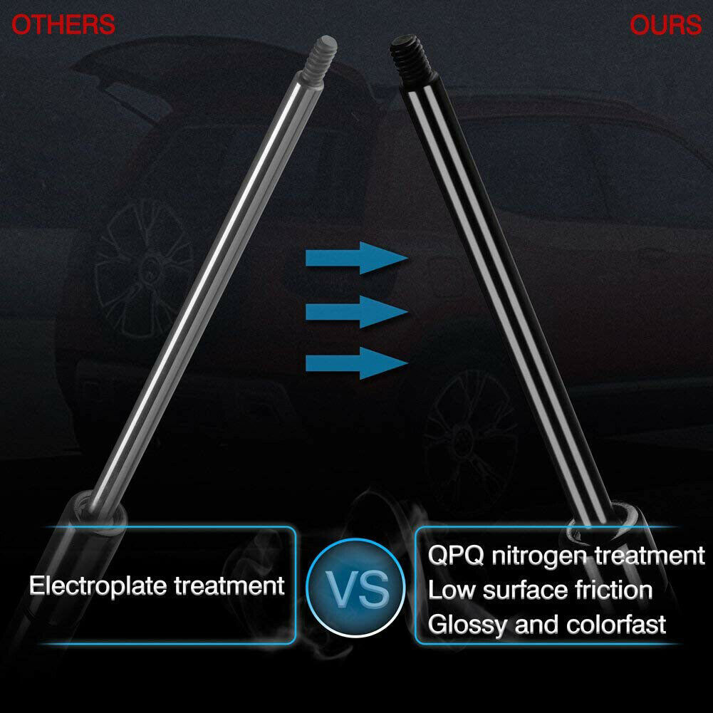 Qty2 Fits Hyundai Veloster 2012-2017 Hatch Trunk Lift Supports Struts W/ Spoiler