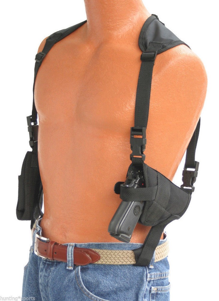 Nylon shoulder holster for Glock 43