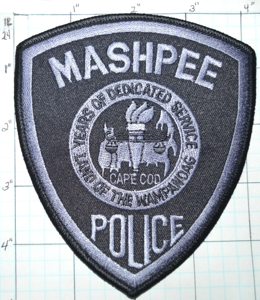 MASSACHUSETTS, MASHPEE POLICE DEPT SUBDUED PATCH