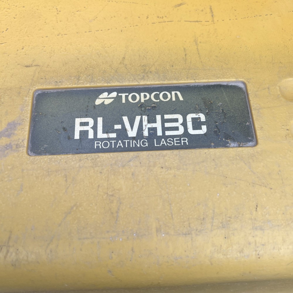 Topcon RL-VH3C Case And Unit