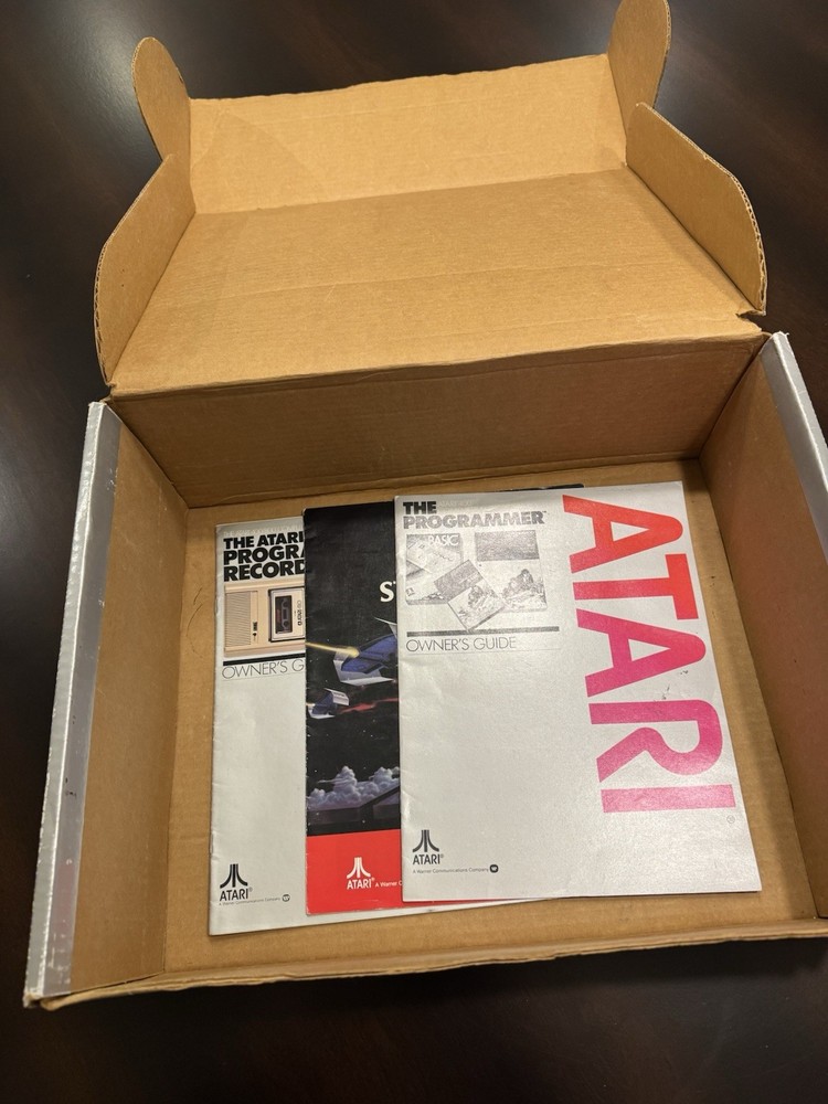 Box & Manuals - Atari The Programmer 400 /800 Computer System (Empty Box)