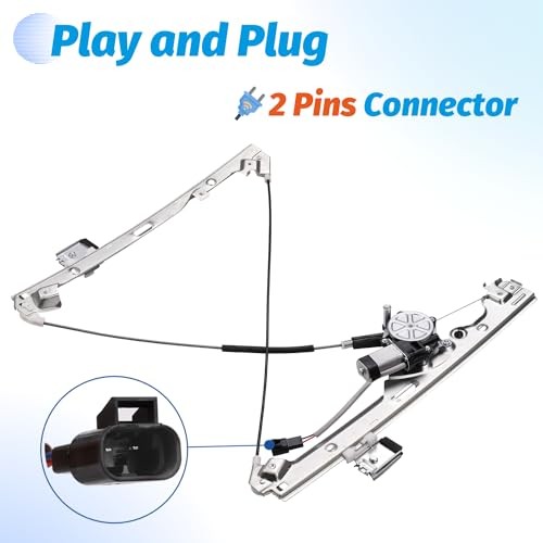 Power Window Regulator with Motor Compatible with Chevy Front Left Driver Side