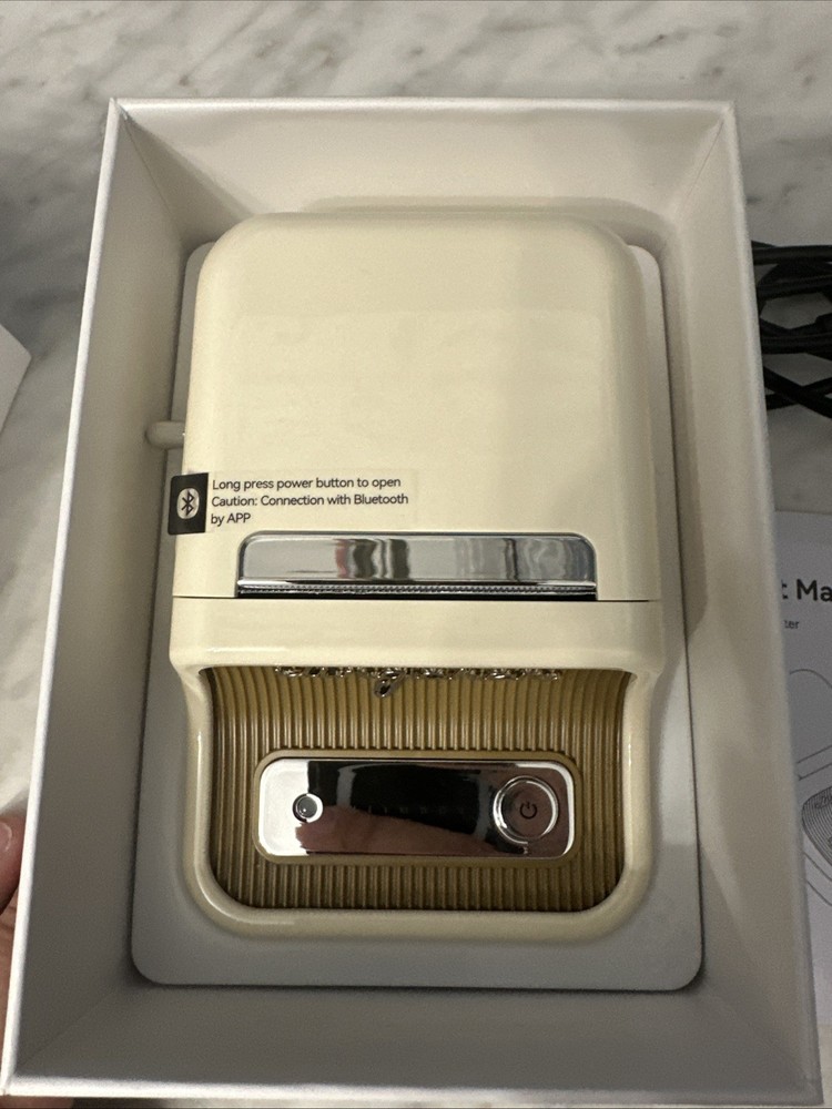 NIIMBOT B21S Smart Label Printer Open Box