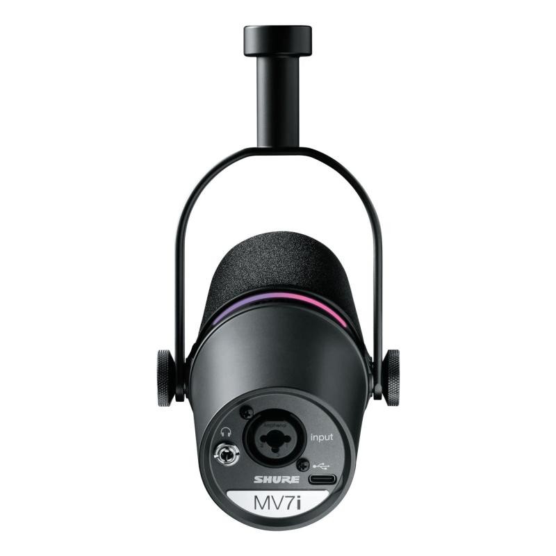 Shure MV7I Microphone Black Studio Microphone