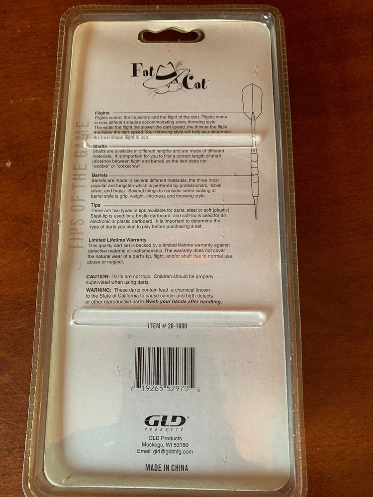 Fat Cat Soft Tip Dart Accessory Value Pack Tips Flights Washers & More-New