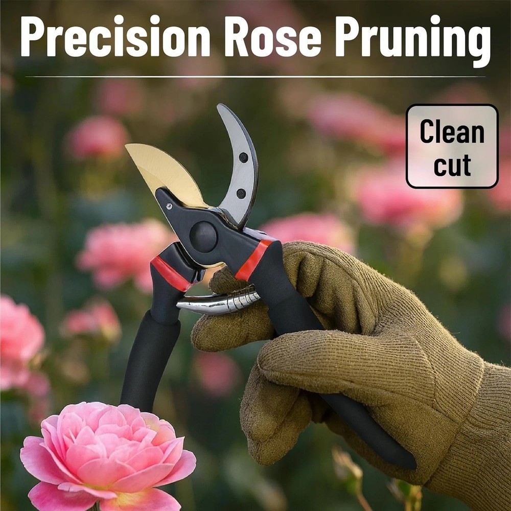 - Pruning Shears Garden Shears 8 Professional Titanium Blade Garden