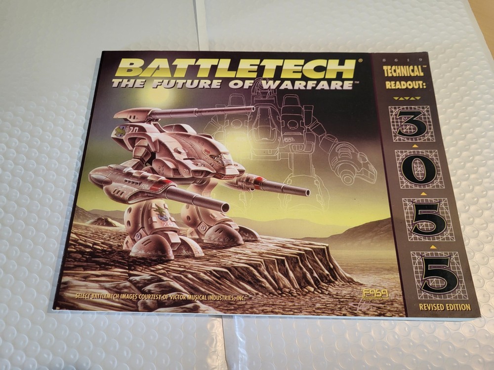 FASA Battletech Technical Readout 3055 (Revised Ed) 8619