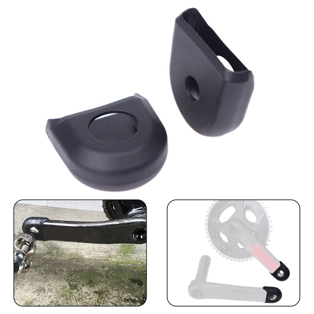 Crank Protector Sleeve Cover Replacement Scratchproof 10g 2 PCS 45x42mm