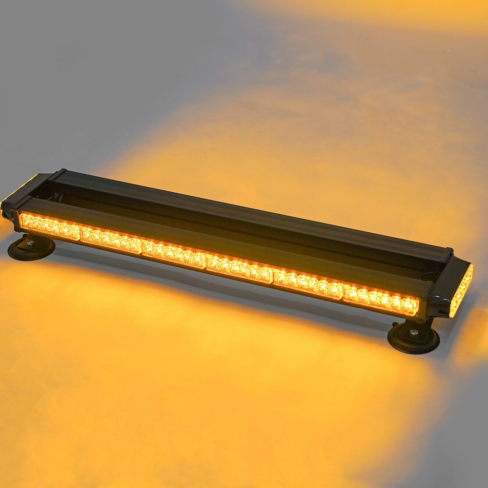 28.4" 80 LED Amber LED Strobe Light Bar, Emergency Strobe Light, Strobe Light