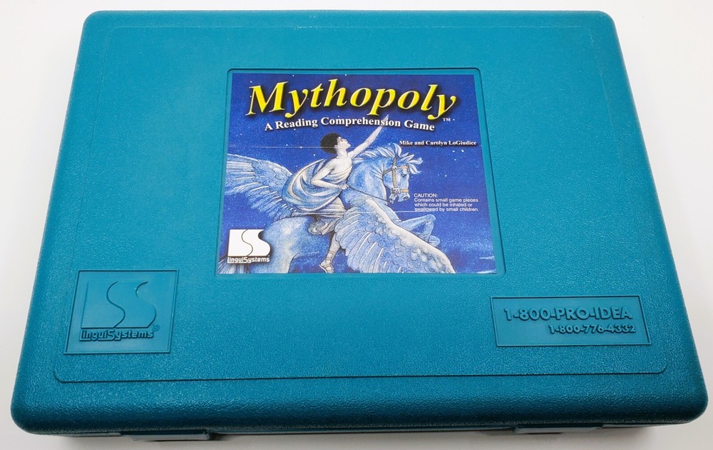 Mythopoly A Reading Comprehension Game *Box Opened Unplayed LinguiSystems