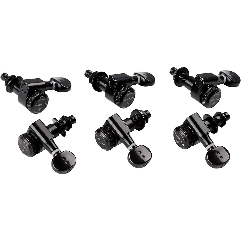 Graph Tech Electric Locking 6 In-line Classic 2 Pin Black