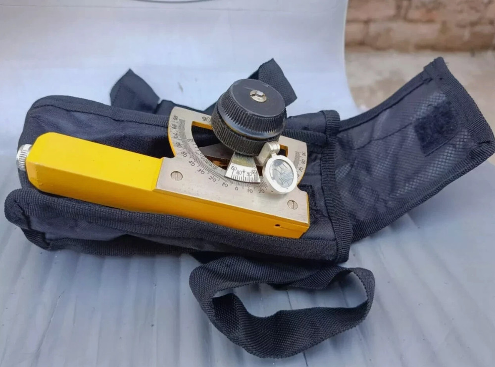 Surveying Abney Level Percent & Degree Clinometer Basic Instrument. Free Ship+++