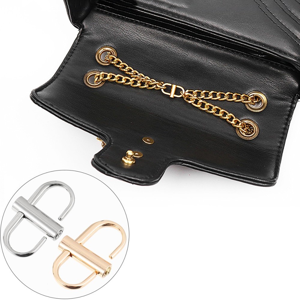 4 Pcs Chain Strap Adjustment Buckle Length Adjuster Adjustable Bag