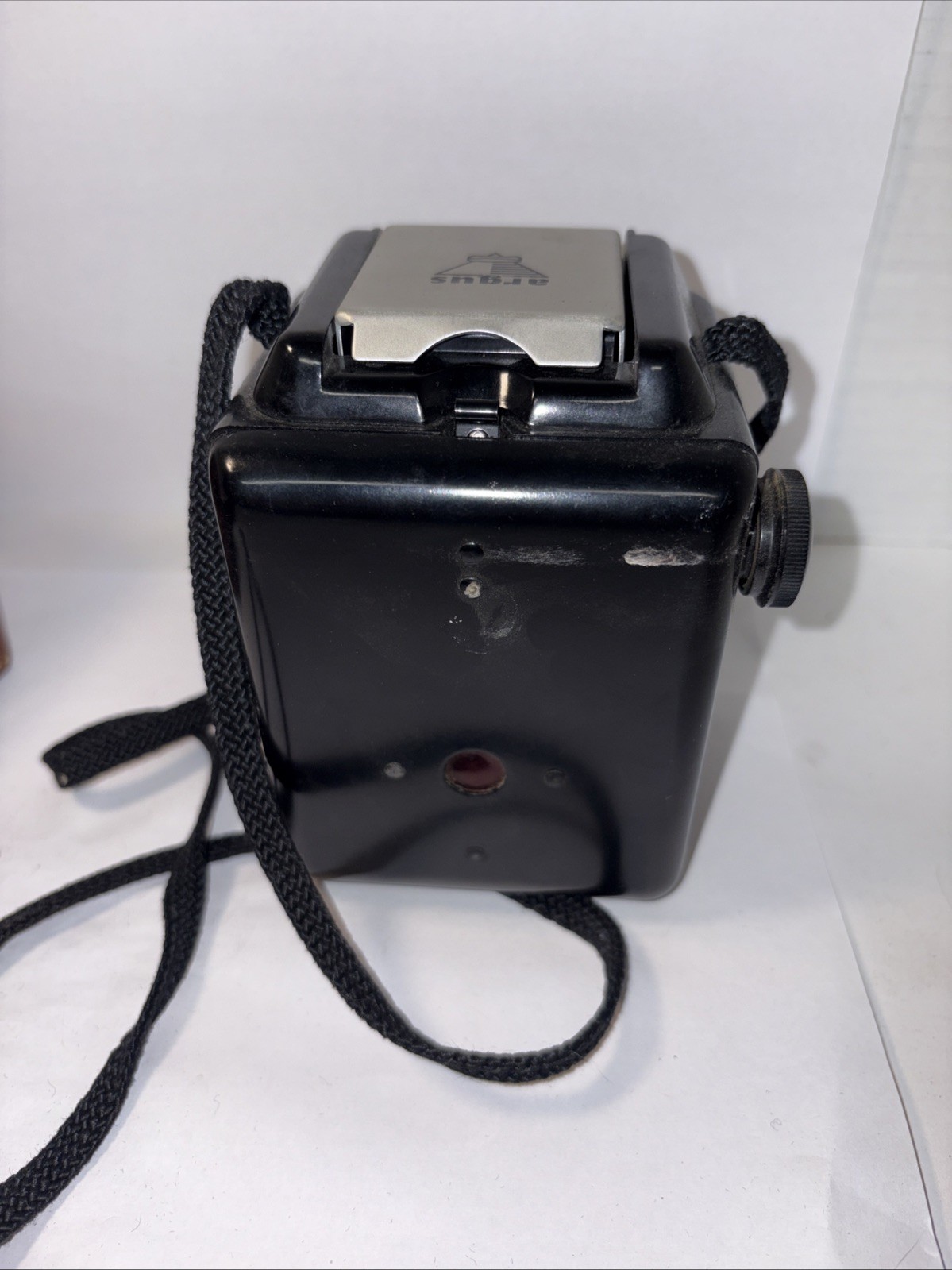 Argus Argoflex Camera Seventy Five 75 mm Camera w/Flashholder And Case Untested