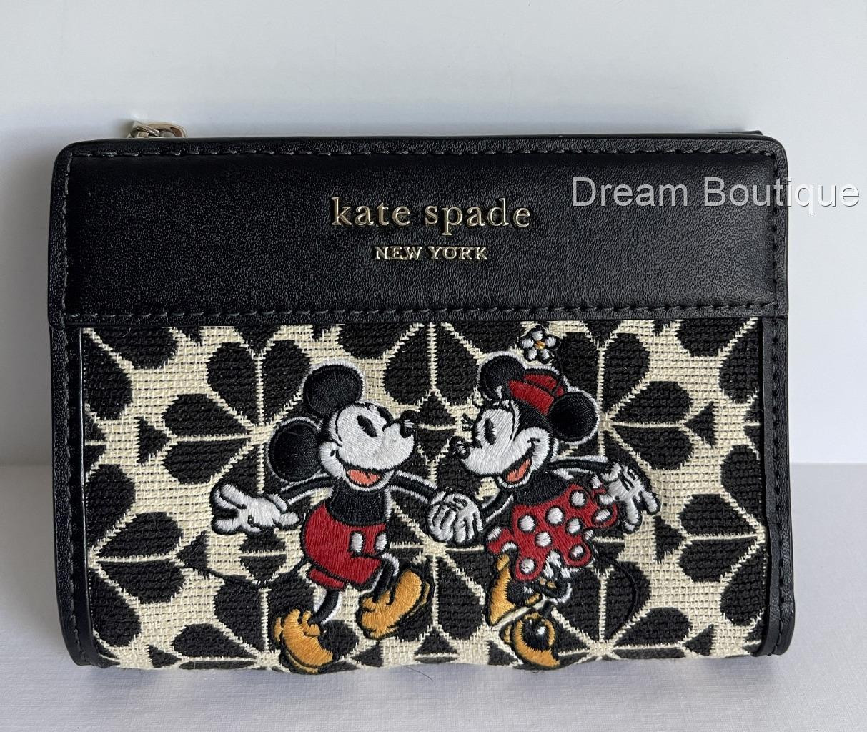 Kate Spade Disney Mickey & Minnie 100 Years Wallet NWT Sealed