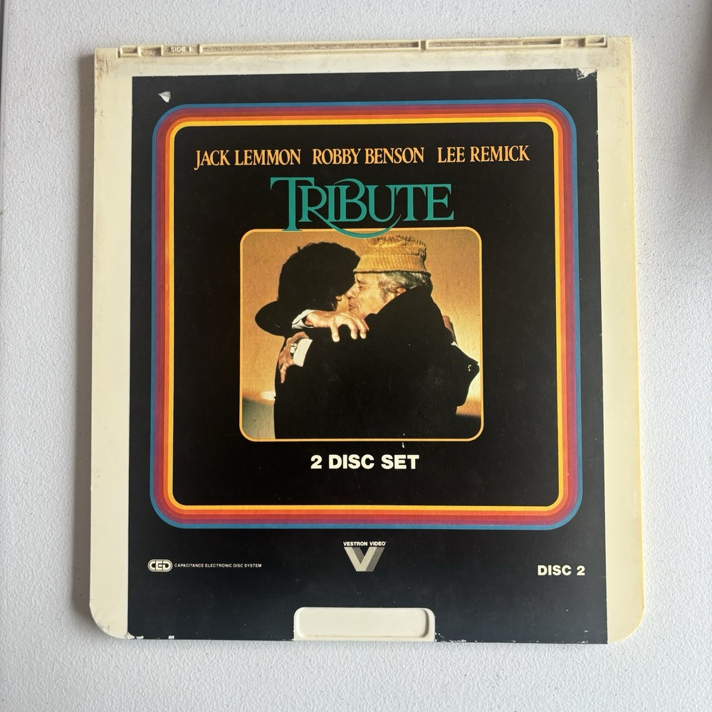 Capacitance Electronic Disc System CED Movie 2 Tribute - RCA Selectavision Video