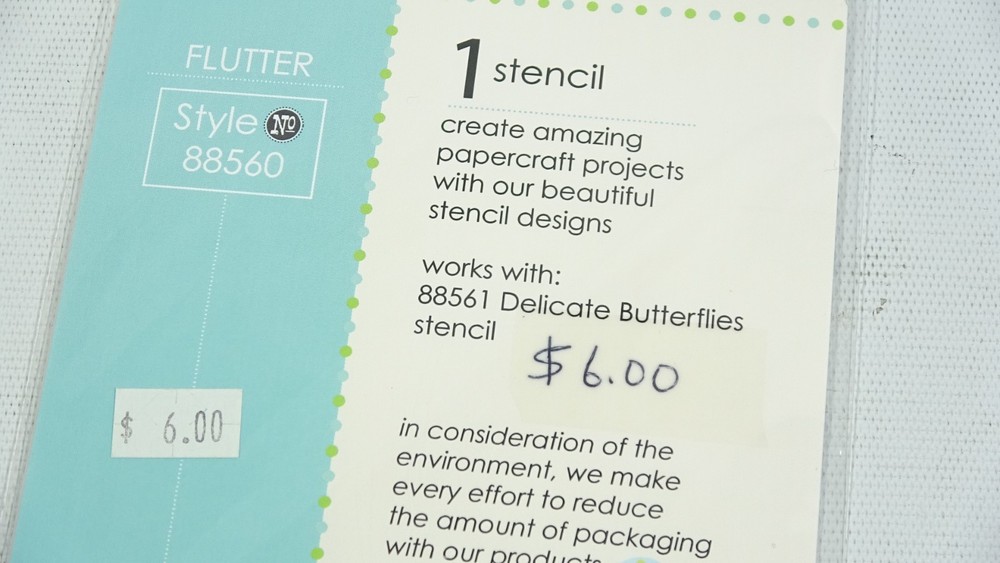 2014 Memory Box Texture Designer Stencil Flutter 88560