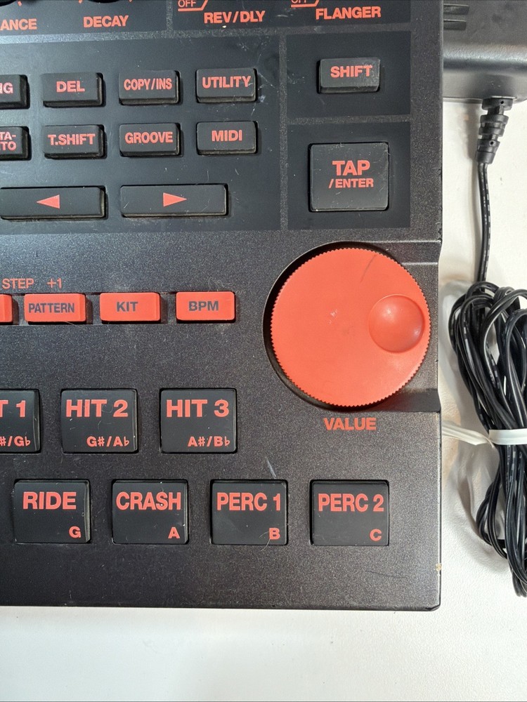 BOSS Dr. Groove DR 202 Drum Machine (LCD SCREEN DOES NOT WORK)