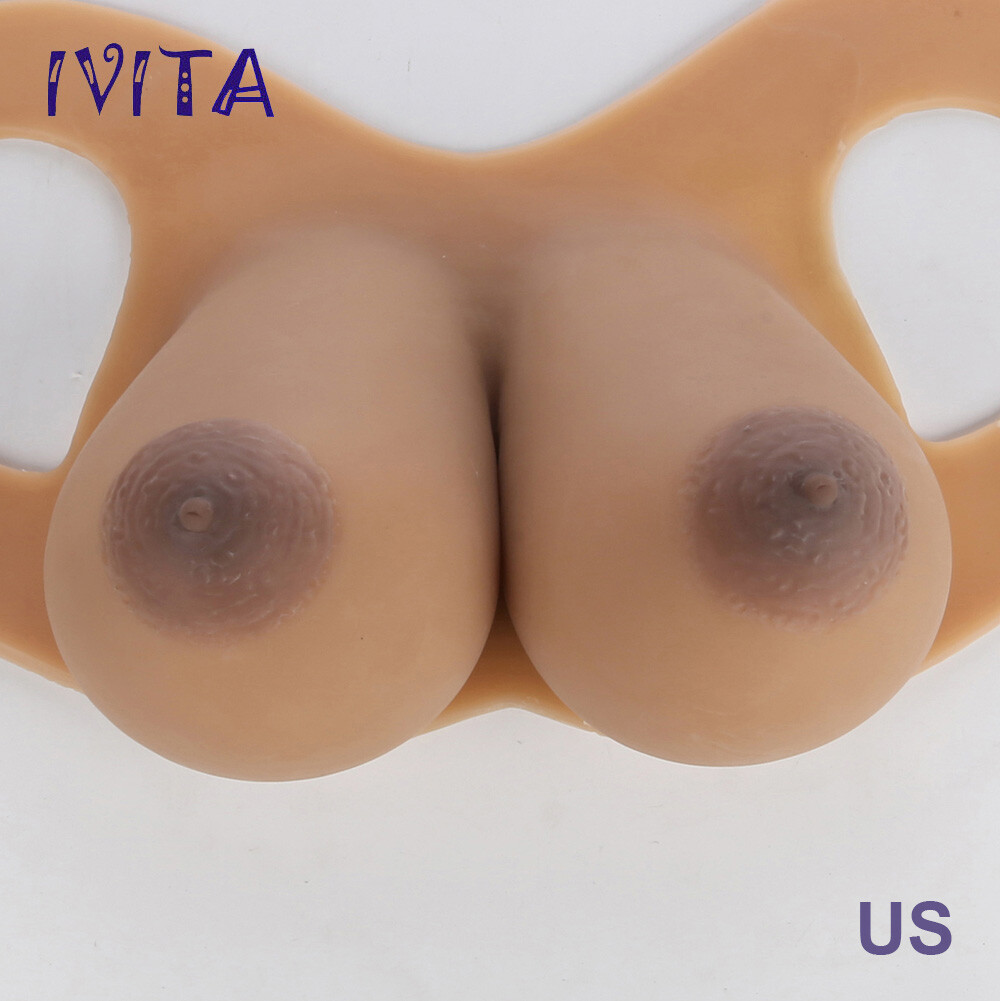 Crossdresser GG Cup Large Areola Full Silicone Breast Forms Artificial Boobs