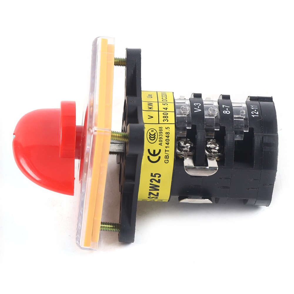 3-Phase Milling Machine Speed Control Switch with Forward/Reverse Function