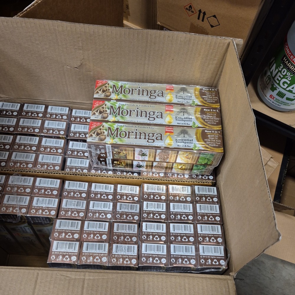 Organic Moringa Toothpaste 2-Pack – Essential Palace, Fluoride-Free