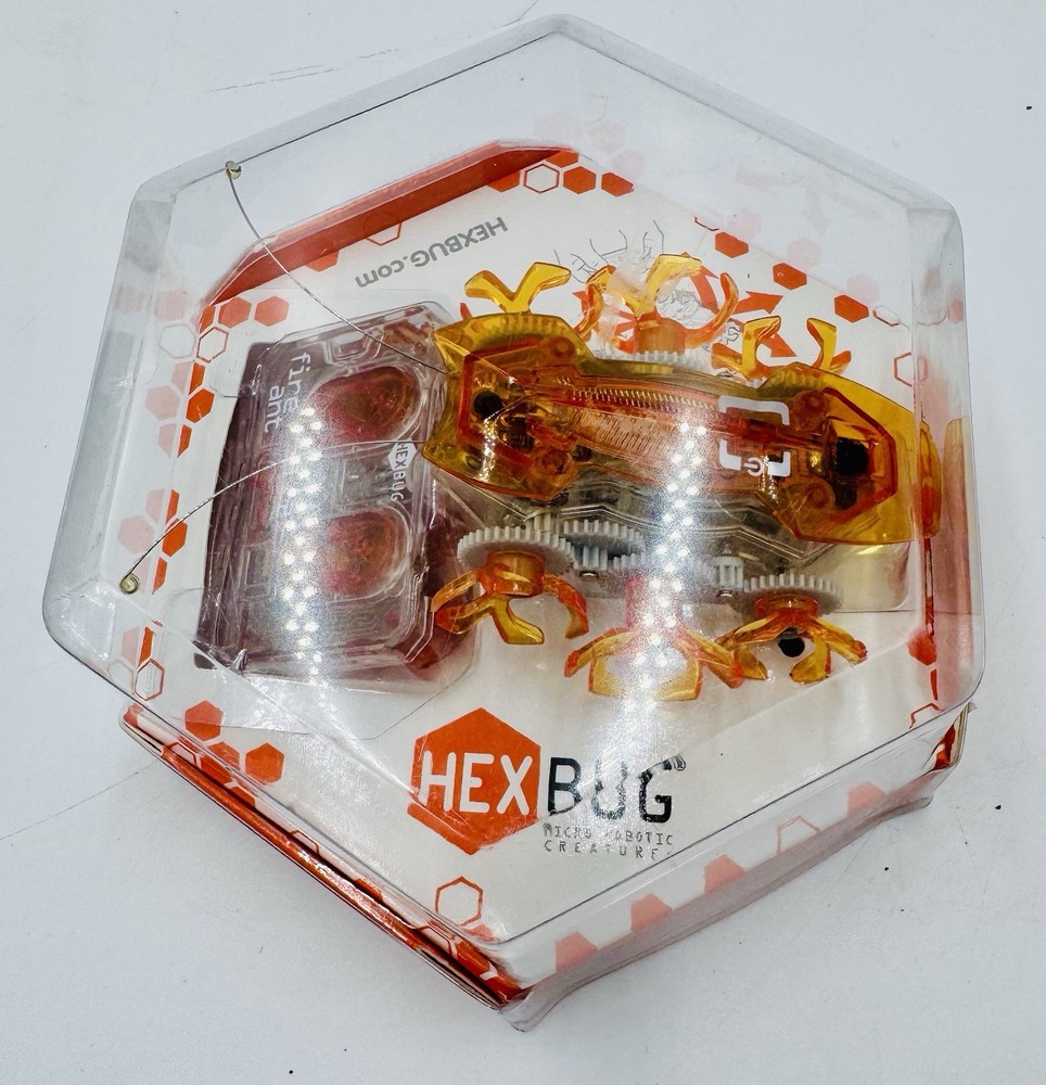 HEXBUG Micro Robotic Creature Fire Ant Orange Remote Control NEW