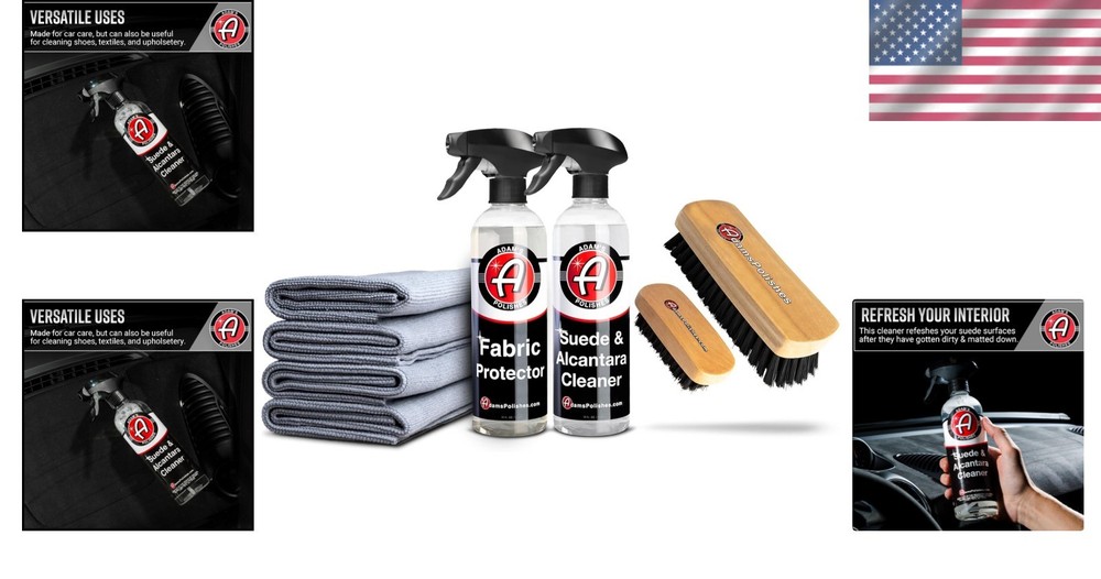 Professional Suede Cleaner & Protector Kit - Stain Remover
