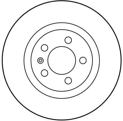 Brake Disc TRW DF2804