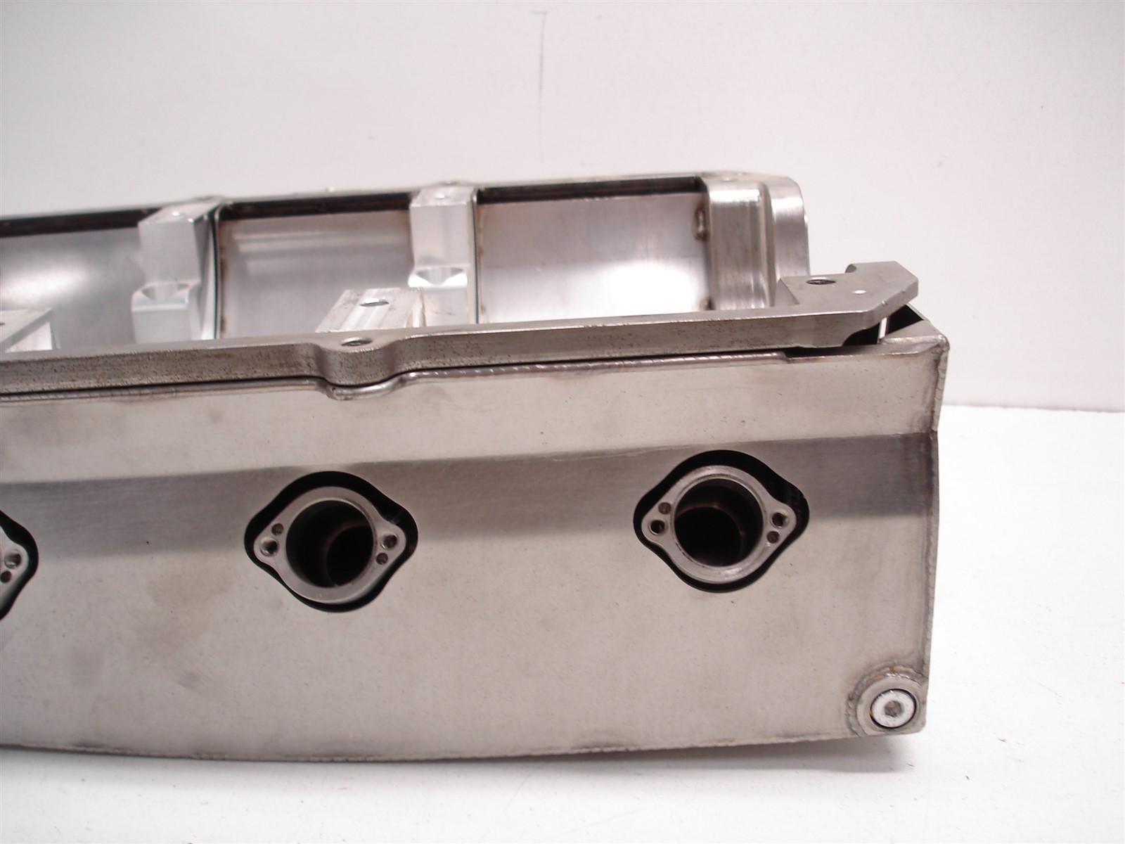 NASCAR ECR ENGINES SEGMENTED BILLET DIVIDER GM R07 R07.2 DRY SUMP OIL PAN /SHELL