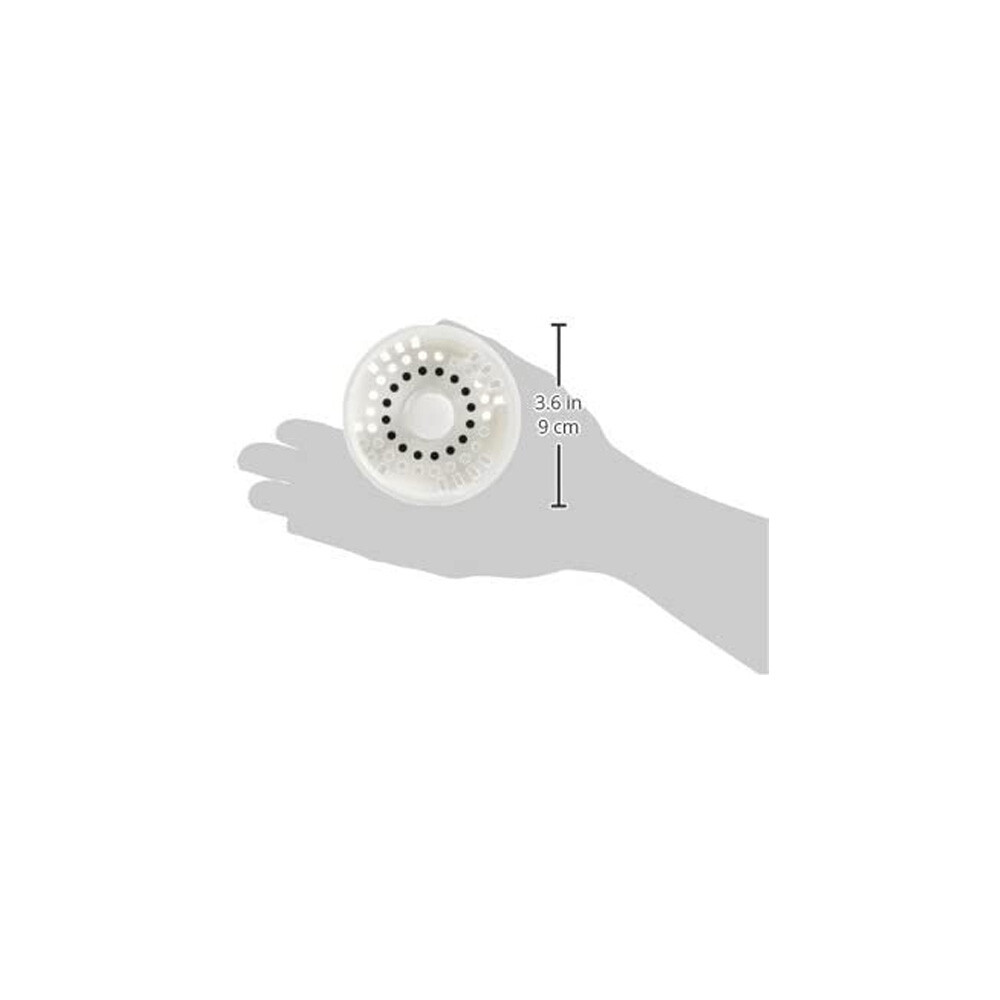 Master Plumber Plastic Strainer Basket, White 585-505