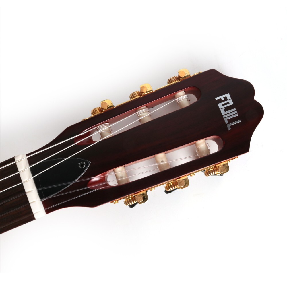 electric classical guitar Silent nylon string travel portable built in effect