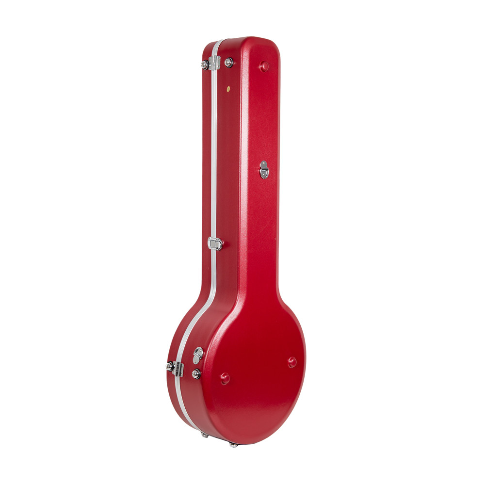 Crossrock 5-String Resonator & Gibson Tenor Banjo Case-ABS Molded Hardshell