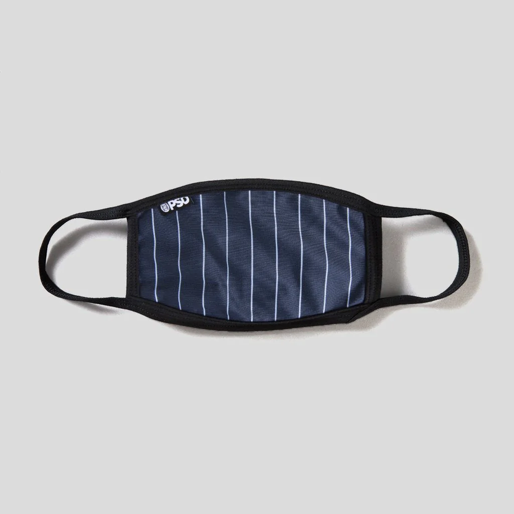 PSD Navy Stripe Face Mask Protective Comfortable Covering Washable Reusable