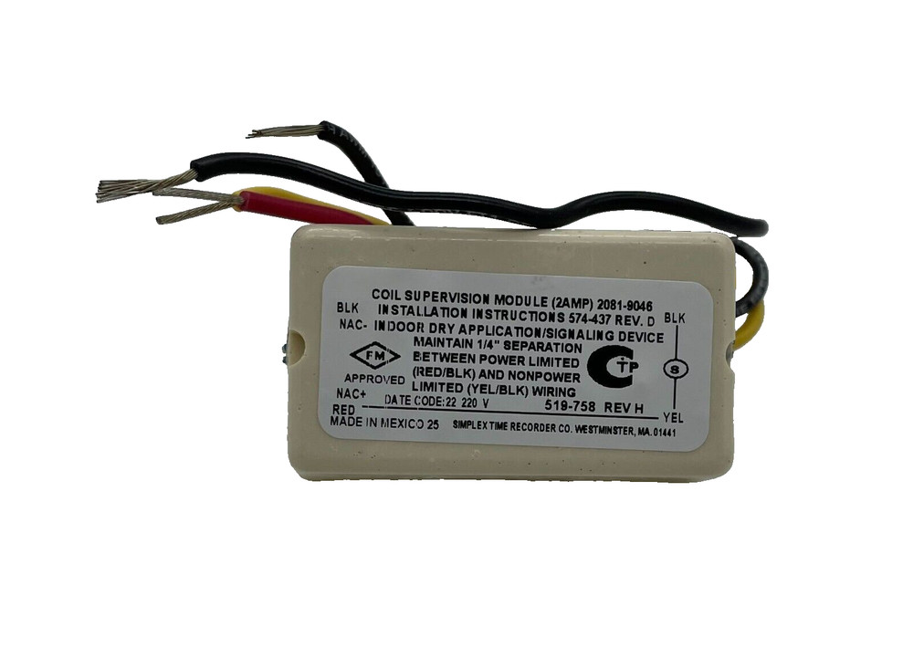 Simplex 2081-9046 - Same Day Shipping (SEALED)