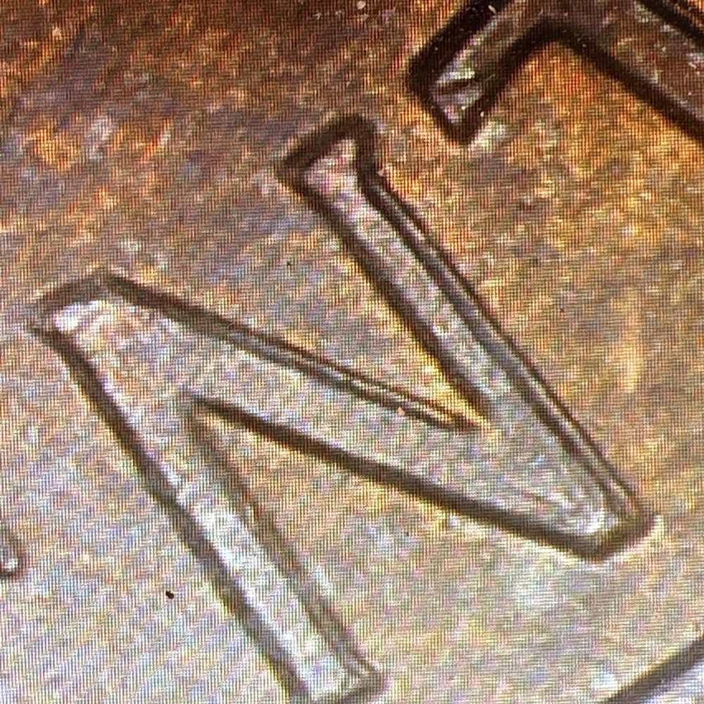 1964 Lincoln Memorial Cent Machine Doubling On Reverse Error!