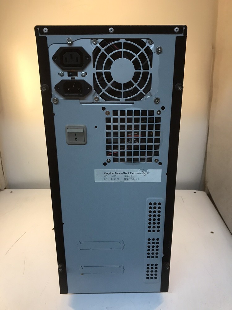 Kingdom One Touch KDV7A Professional 1:7 DVD/CD Duplicator TESTED