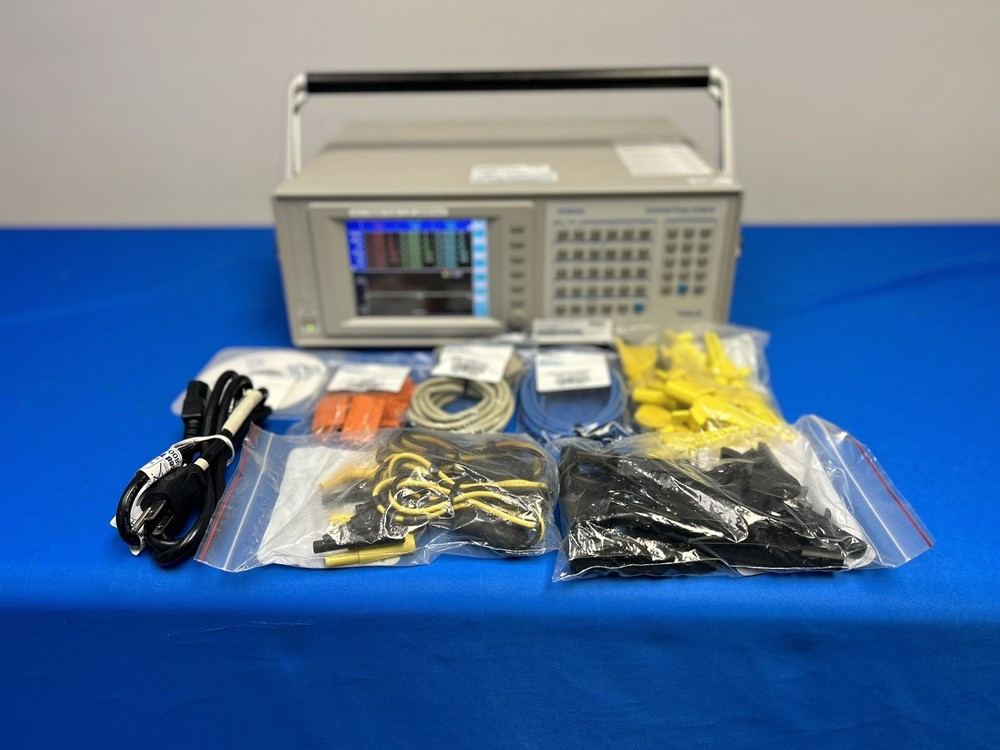Voltech PM6000 6 Channel, 30A Multi-Phase Power Analyzer *COMPLETE*