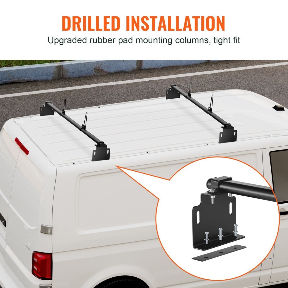 Secure-Mount 500lb Ladder Rack with Vibration Control