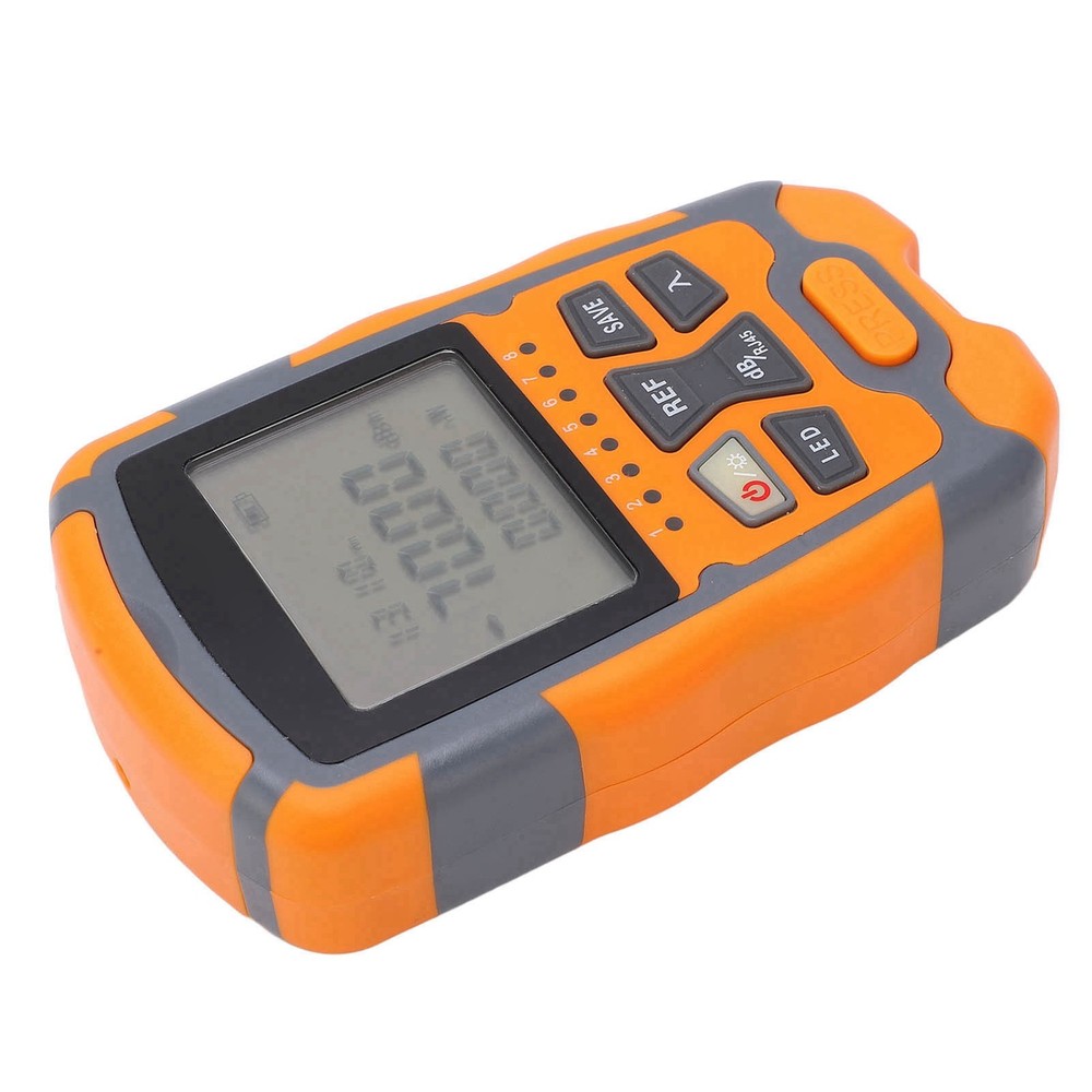 Mini Optical Power Meter Portable Optical Fiber Cable Tester Multimeter&LED Ligˇ