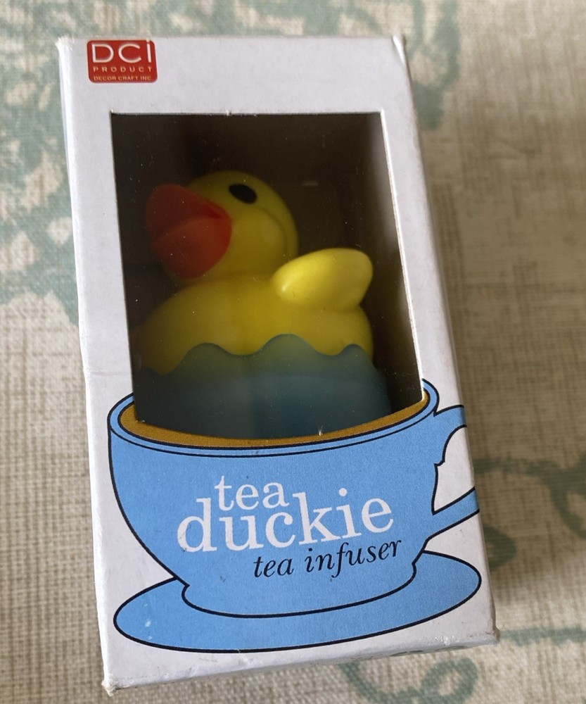 NEW  "TEA DUCKIE" HERBAL TEA INFUSER