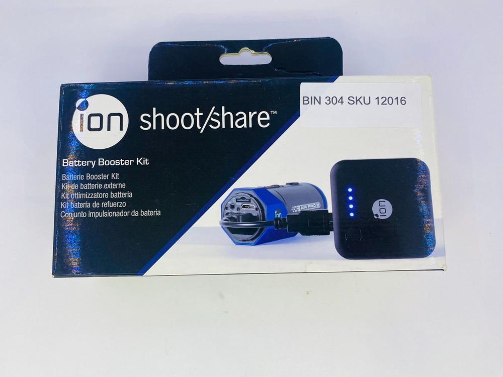 Ion Shoot/Share Battery Booster Kit with USB NOS