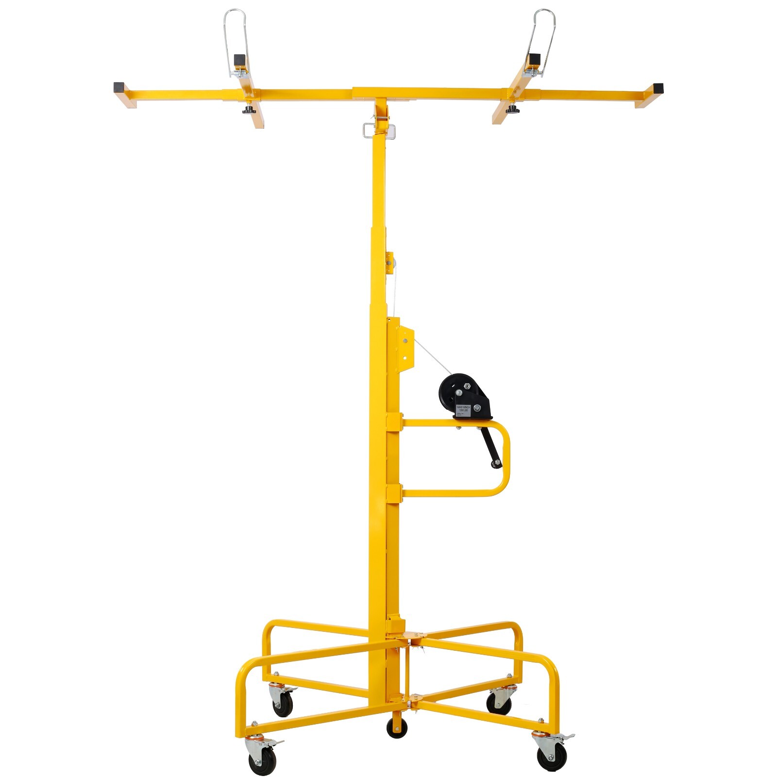 13FT Drywall Lifter Panel Hoist Jack Rolling Caster Construction Tools 150lbs