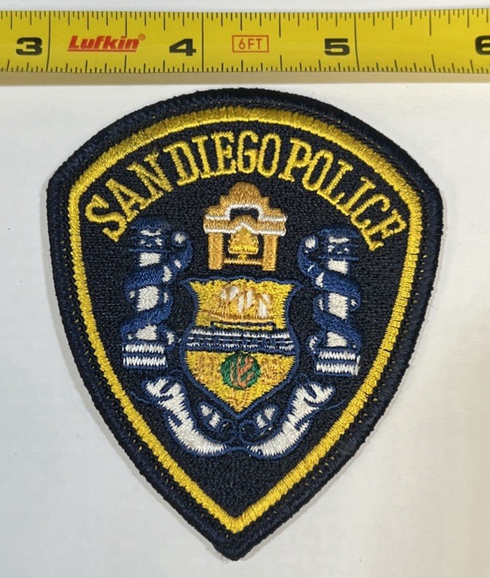 San Diego Police Shoulder Patch