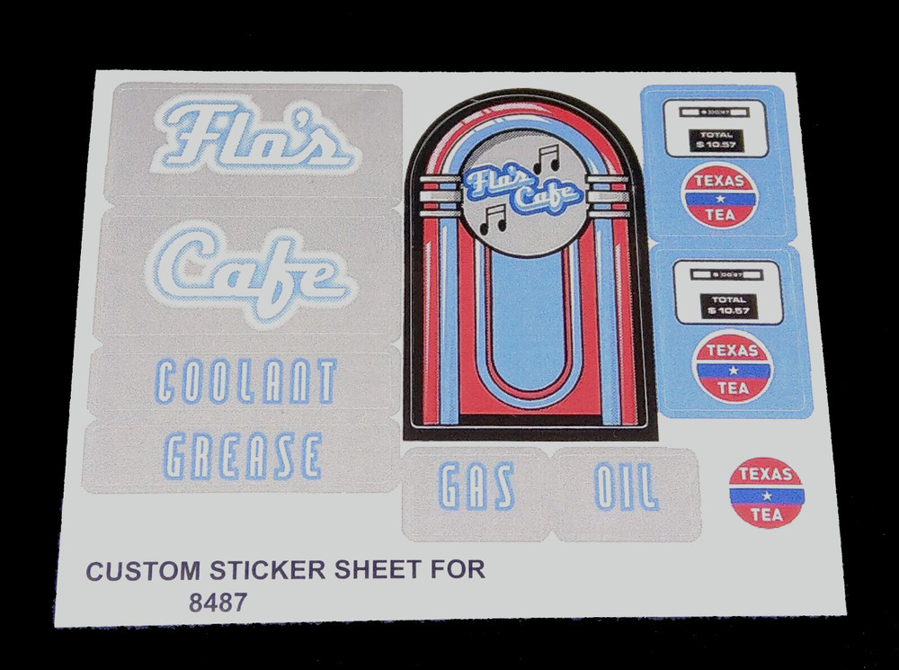 Custom Decal for 8487 Replacement Sticker for 8487