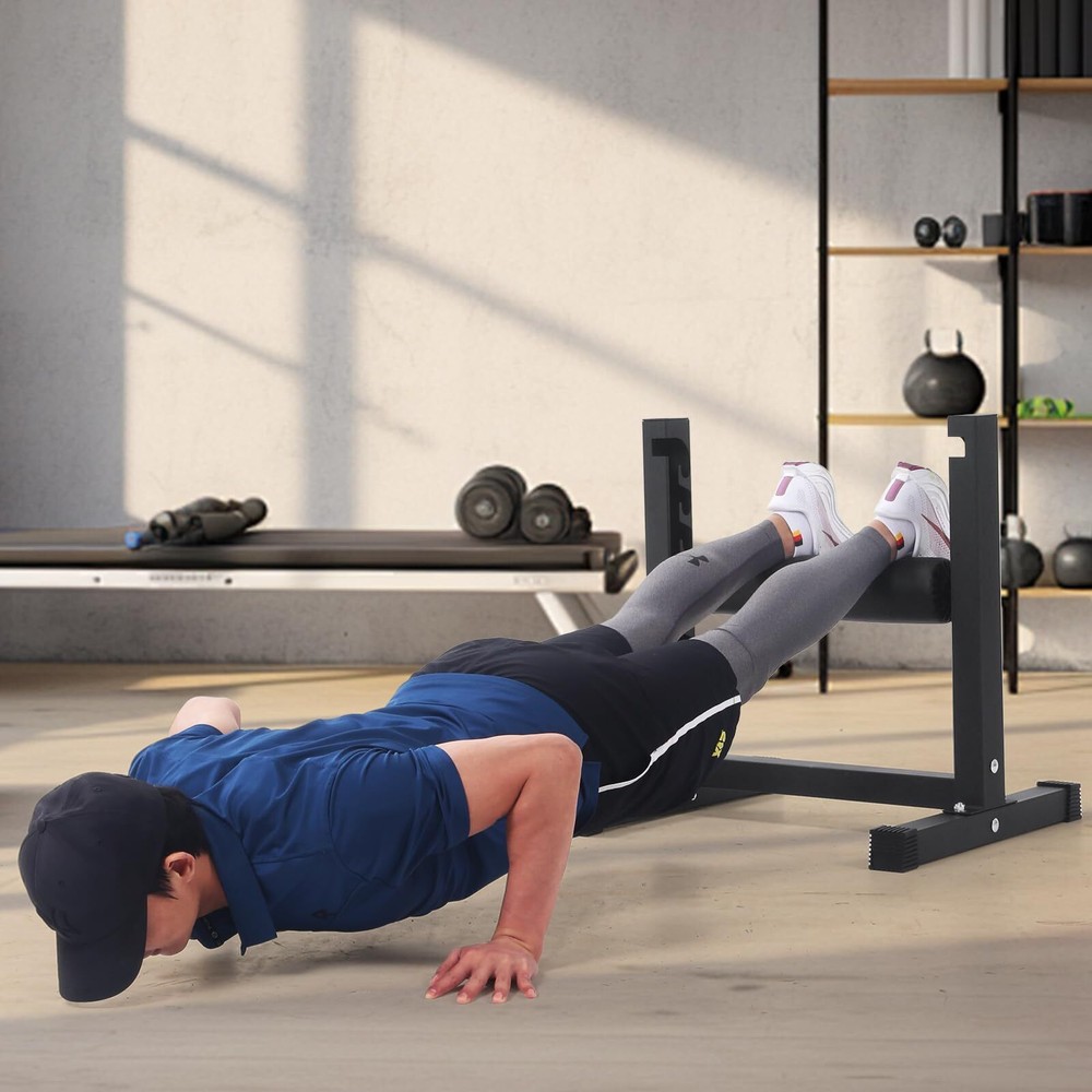 ✨Bulgarian Split Squat Stand,Single Leg Squat Roller,Adjustabl Single Squat Stan