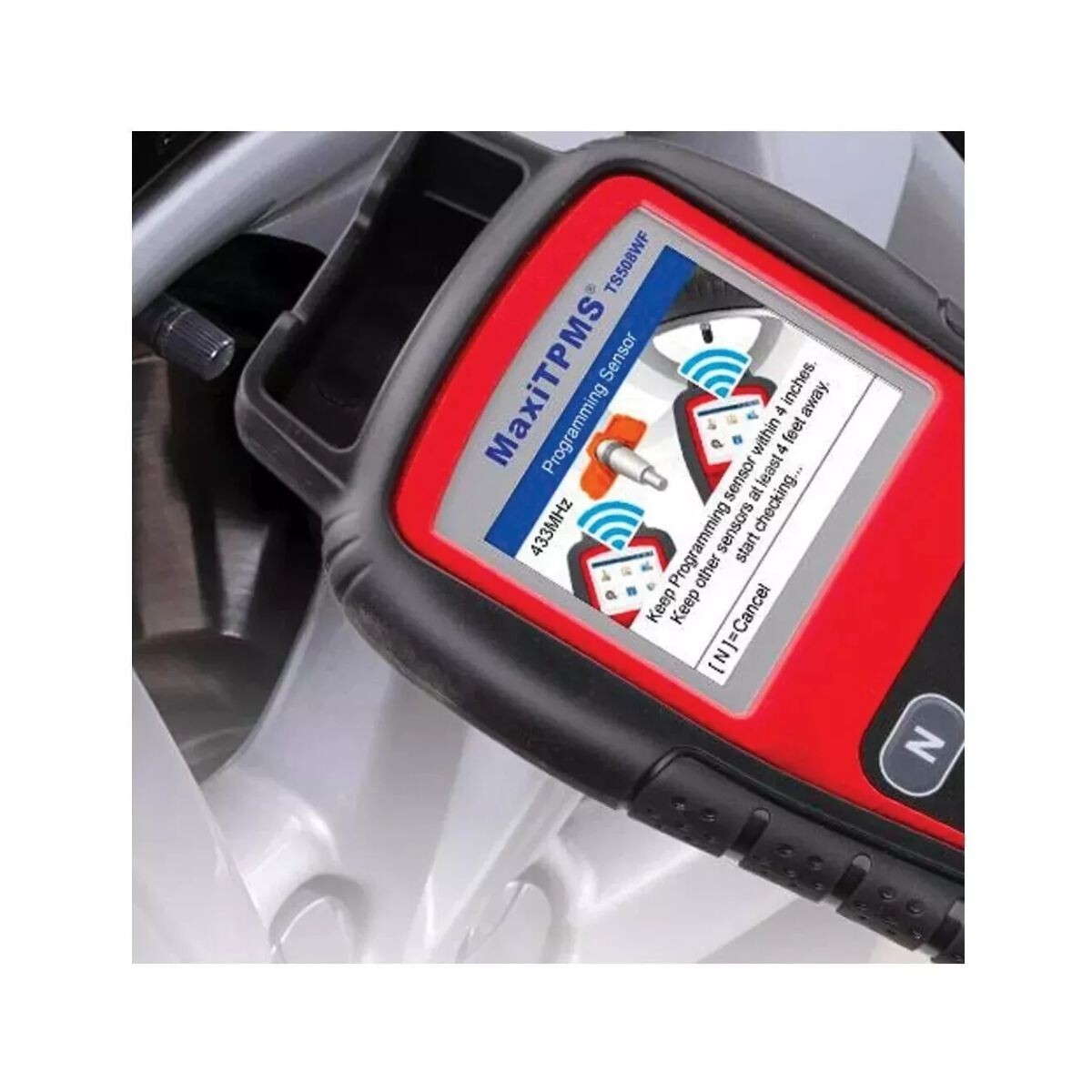 Ascot by Autel MaxiTPMS WiFi Tool + 12 MX-Sensors | TPMS Relearn & Program Kit