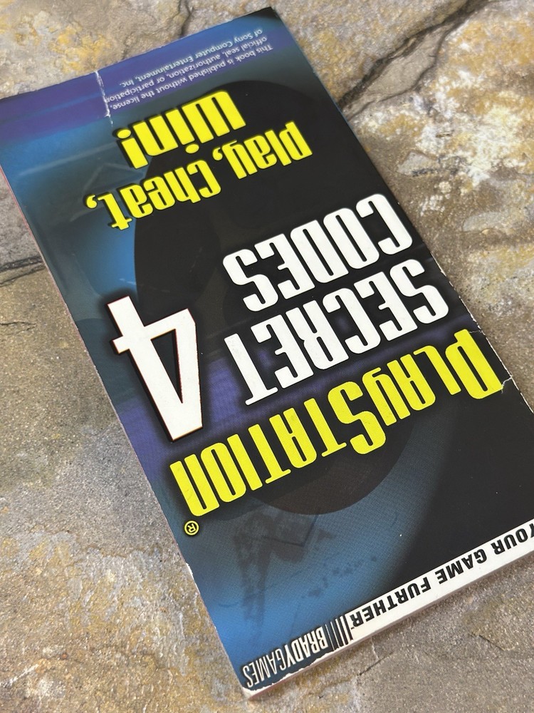 Playstation Secret Codes 4 Book Brady Games